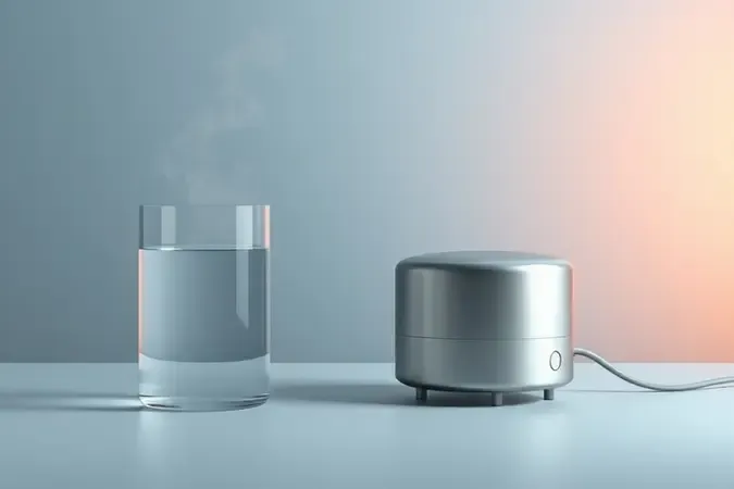 Água quente com vapor em vasos de vidro representando temperatura ideal da cafeteira